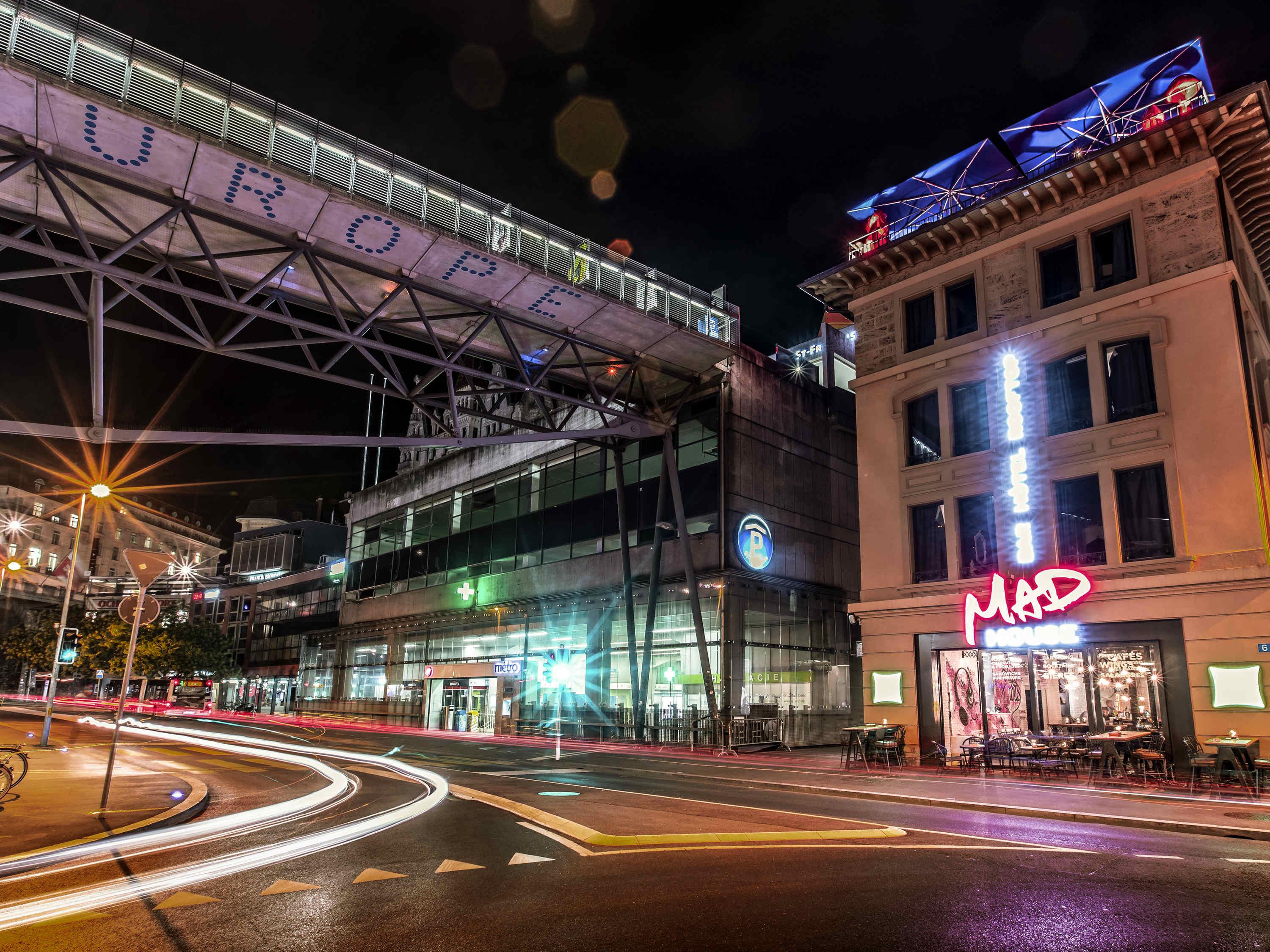 Ibis Styles Lausanne Center Madhouse Exterior foto