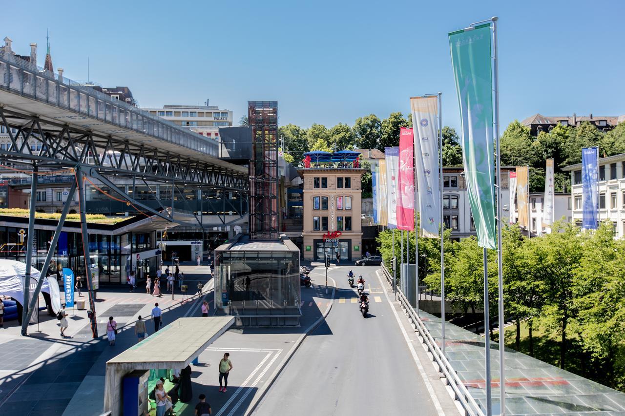 Ibis Styles Lausanne Center Madhouse Exterior foto
